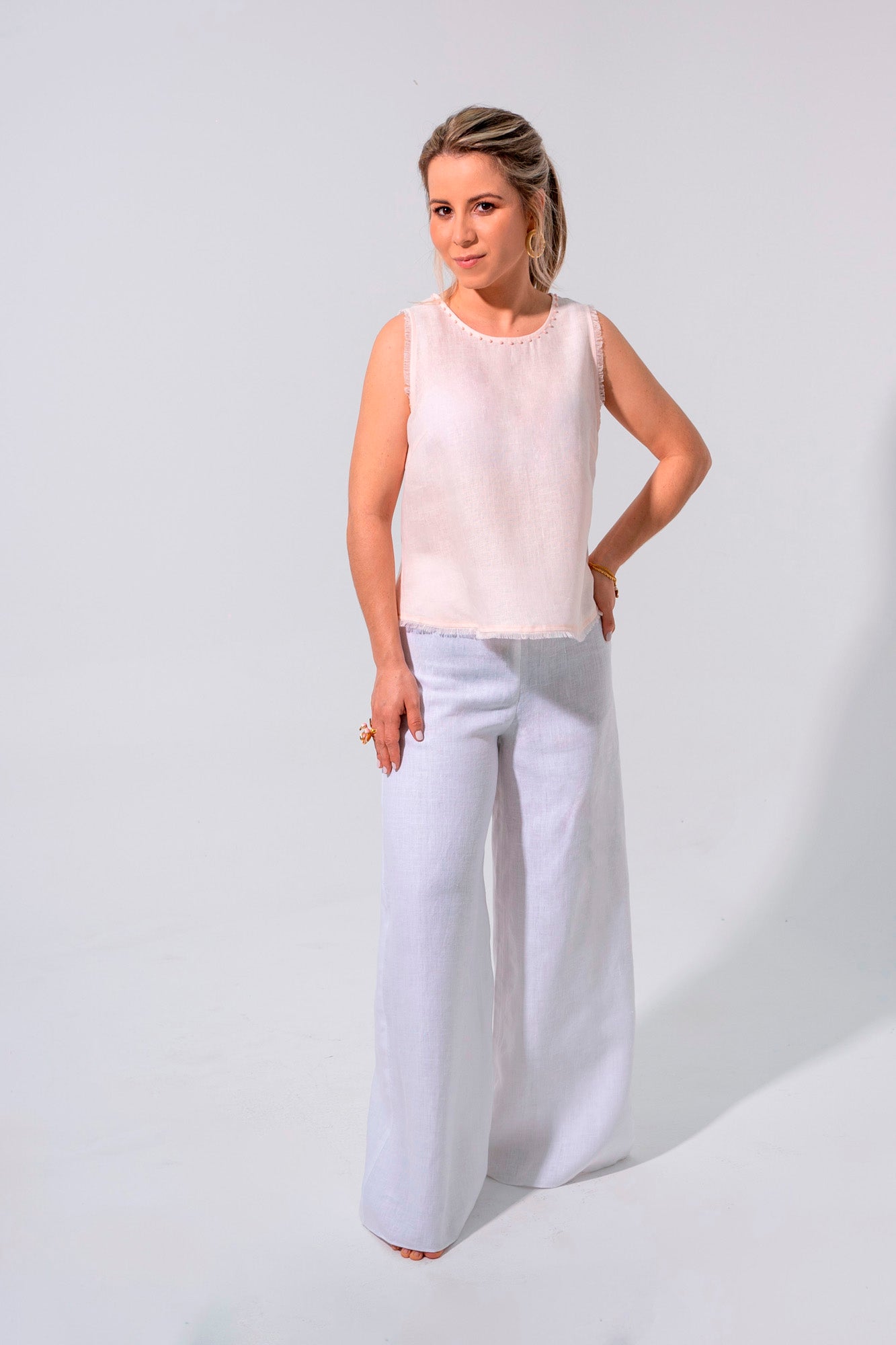 Blusa Perla Rosa