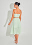 Crop Top Lirio Verde Manzana